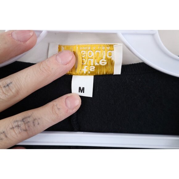 Vintage 70s 80s Mid Mod Womens Medium Dolman Sleeve Color Block Sweatshirt USA - Picture 8 of 11